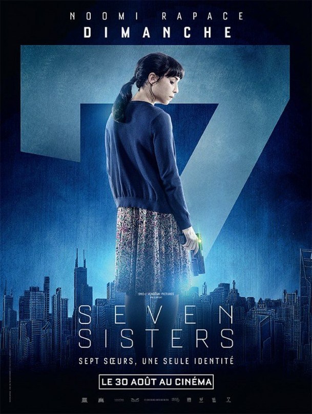 Seven Sisters: Noomi Rapace na plakátech 7x jinak | Fandíme filmu