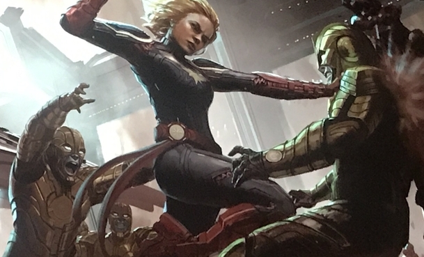 Captain Marvel si vyhlédla mentora - mimozemšťana Mar-Vella | Fandíme filmu