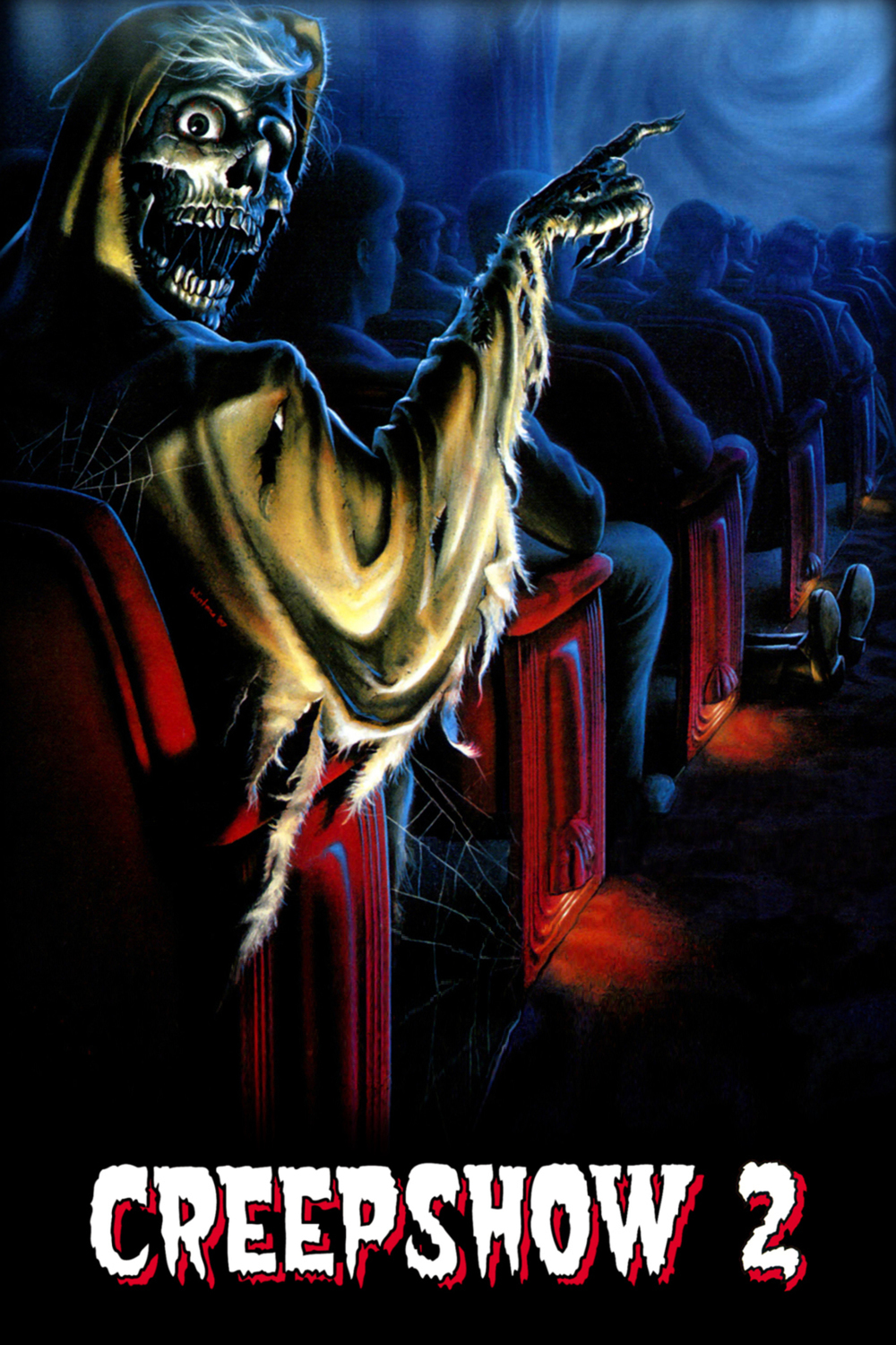 Creepshow art. "Калейдоскоп ужасов 2" Creepshow 2 (1987). Калейдоскоп ужасов 2 Creepshow 2 (1987) Постер. Калейдоскоп ужасов Creepshow.