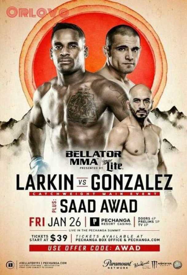 Bellator 193: Larkin vs. Gonzalez | Fandíme filmu