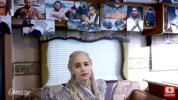 Hra o trůny: Emilia Clarke zveřejnila video z natáčení | Fandíme serialům