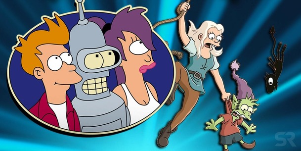 Jsou Disenchantment a Futurama ve stejném vesmíru? | Fandíme serialům