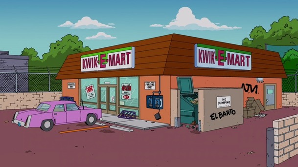 Simpsonovi: Byl otevřen skutečný Kwik-E-Mart ze seriálu | Fandíme serialům