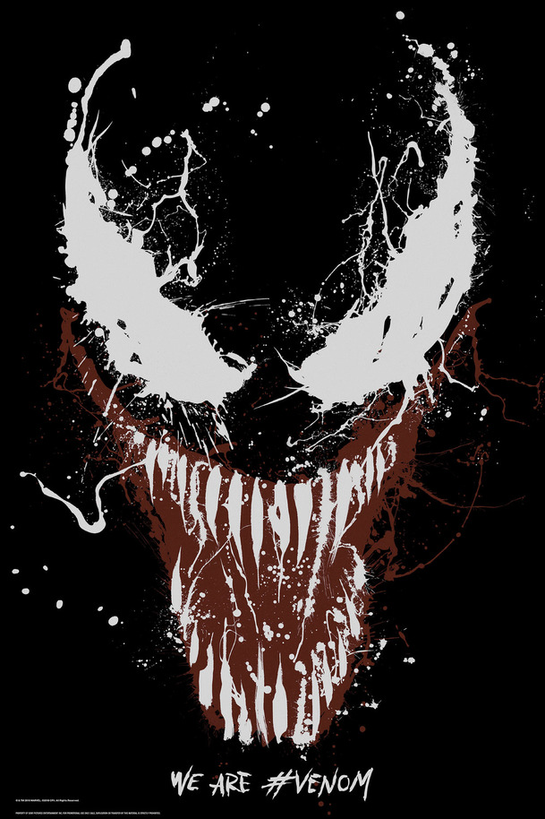 Venom: Sada vydařených plakátů s parazitickým zabijákem | Fandíme filmu