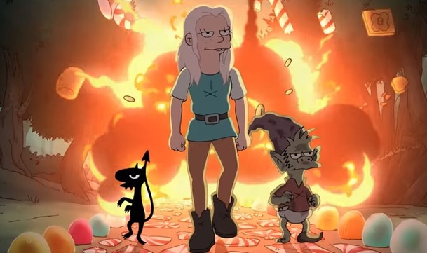 Disenchantment 2: Fantasy sestřenka Simpsonů v upoutávce na další dobrodružství chystá cestu do pekla | Fandíme serialům