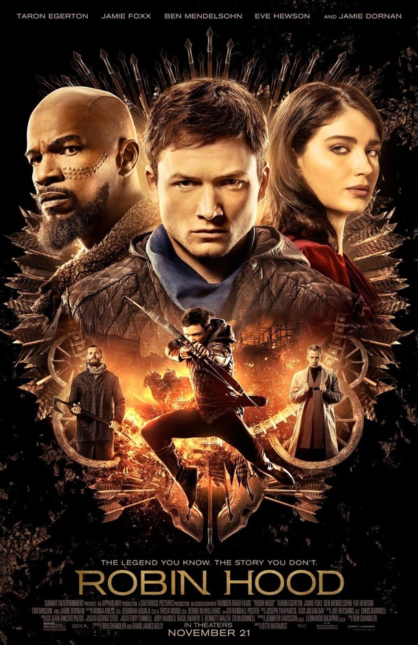 Robin Hood: Jak rychle střílí šípy Taron Egerton | Fandíme filmu