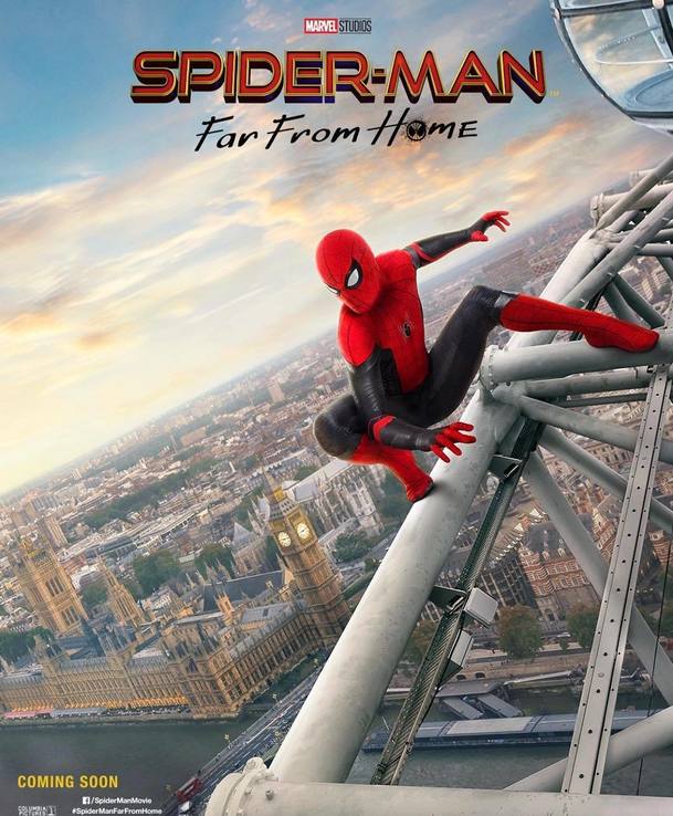 Spider-Man: Daleko od domova: Tom Holland sdílí sadu mezinárodních plakátů | Fandíme filmu