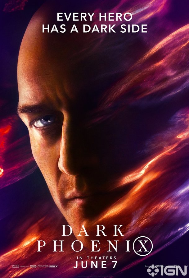 X-Men: Dark Phoenix - Nová kolekce plakátů hlásá, že každý hrdina má temnou stránku | Fandíme filmu