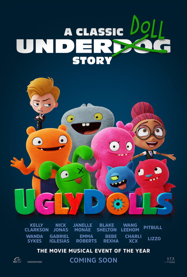 UglyDolls: Celosvětový hračkářský fenomén se dočkal celovečerního filmu | Fandíme filmu