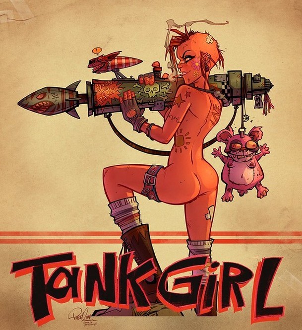 Tank Girl: Margot Robbie chystá punkový biják o holce z tanku, co randí se zmutovaným klokanem | Fandíme filmu