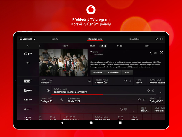 Vodafone, podobně jako ostatní operátoři, spustí vlastní internetovou televizi | Fandíme serialům