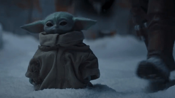 Baby Yoda se dostal i do animovaného světa Simpsonových | Fandíme serialům