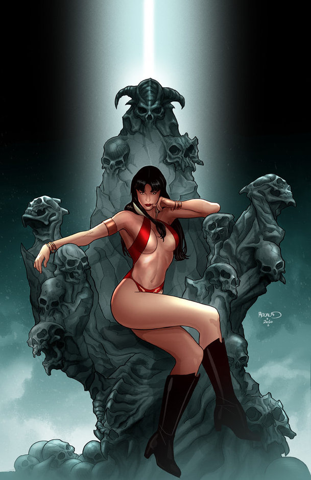 Vampirella: Svůdná upírka z komiksu vyrazí lovit zlé upíry před kamery | Fandíme serialům