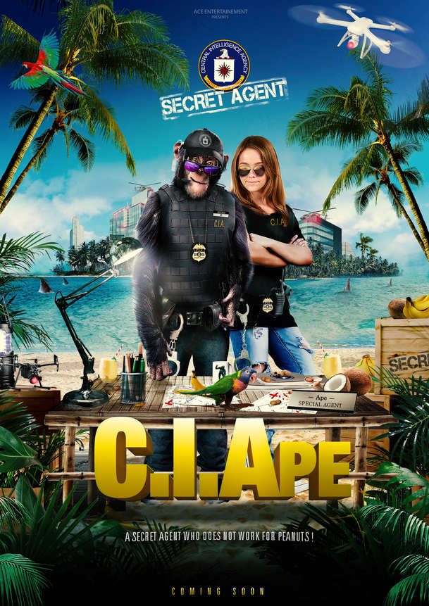 C.I. Ape: Vítejte ve filmovém pekle, opice je tajným agentem | Fandíme filmu