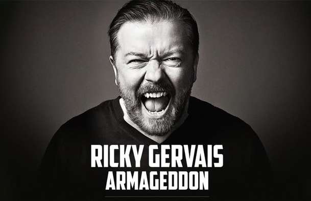 Ricky Gervais: Armageddon – Komik na Netflixu zase budí kontroverze | Fandíme filmu