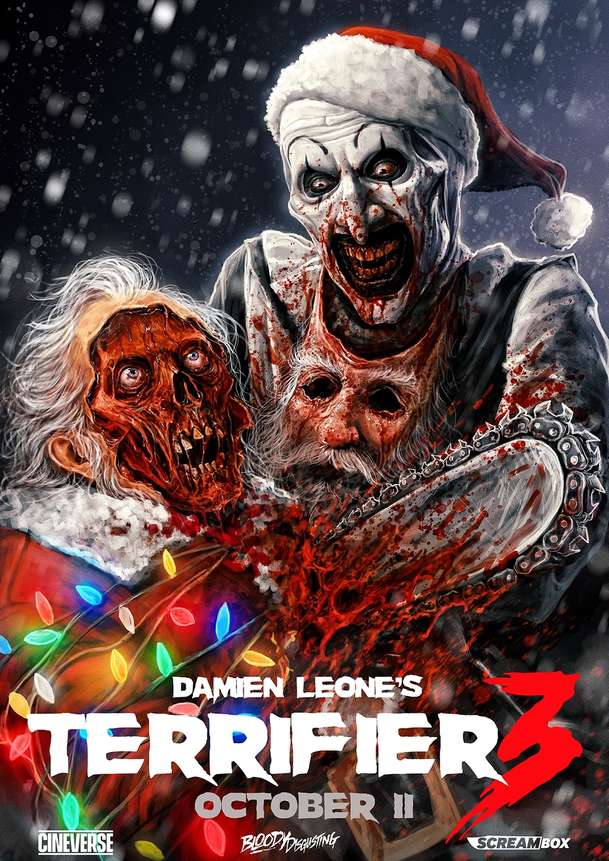 Terrifier 3: Brutální klaun se vrátil ke krvavému vraždění | Fandíme filmu