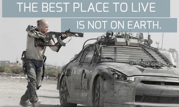 Elysium: Nový plakát a 2 TV spoty | Fandíme filmu