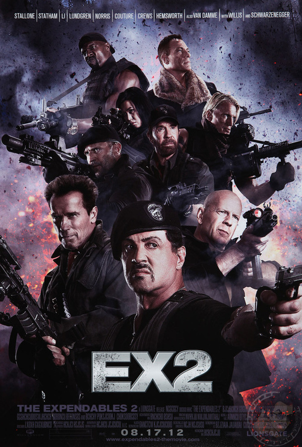 Expendables 2: Plakát a detaily o příběhu | Fandíme filmu