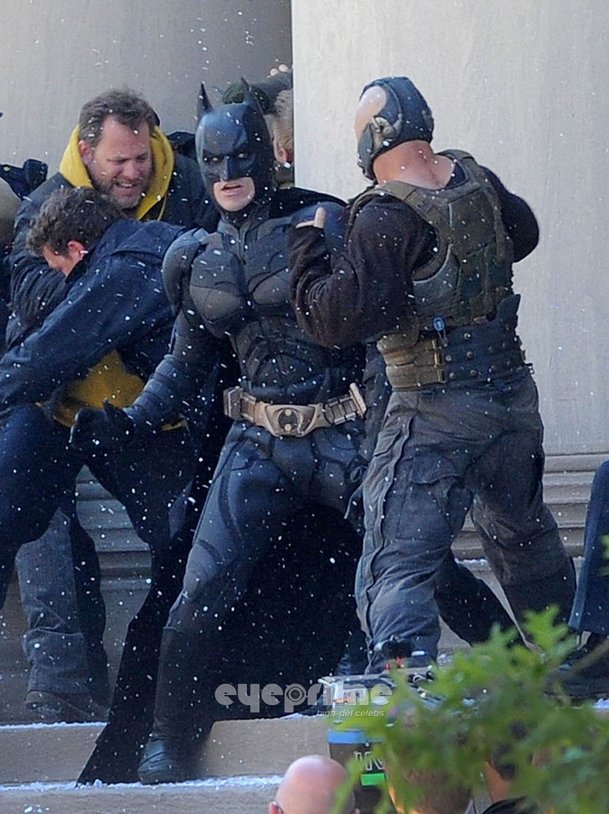 The Dark Knight Rises: Natáčení velké bitvy | Fandíme filmu